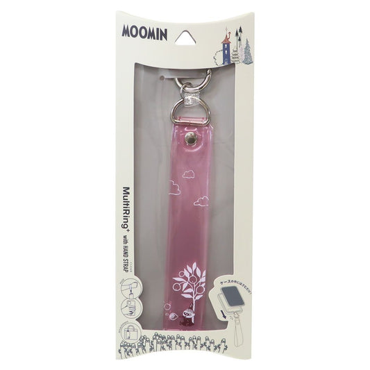 ムーミン グッズ スマホアクセ キャラクター マルチリングプラスクリアハンドストラップセット