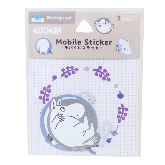 ムーミン グッズ ダイカットシール キャラクター モバイルステッカー