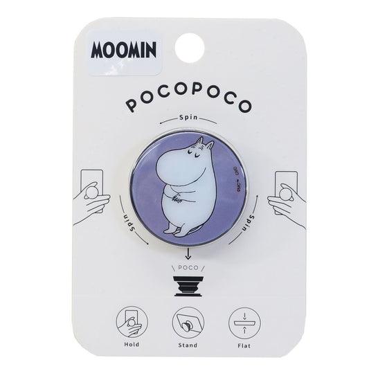 ムーミン スマホアクセ pocopoco スリーピームーミン 北欧 グルマンディーズ プレゼント 男の子 女の子 ギフト