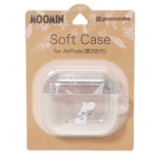 ムーミン キャラクター 第3世代 エアーポッズケース AirPodsソフトケース ムーミン 北欧 プレゼント 男の子 女の子 ギフト