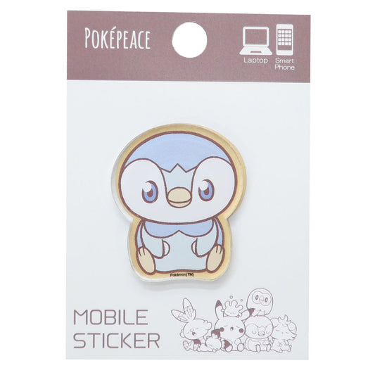 ポケットモンスター ポケモン キャラクター スマホアクセ モバイルステッカー ポケピース ポッチャマ プレゼント 男の子 女の子 ギフ