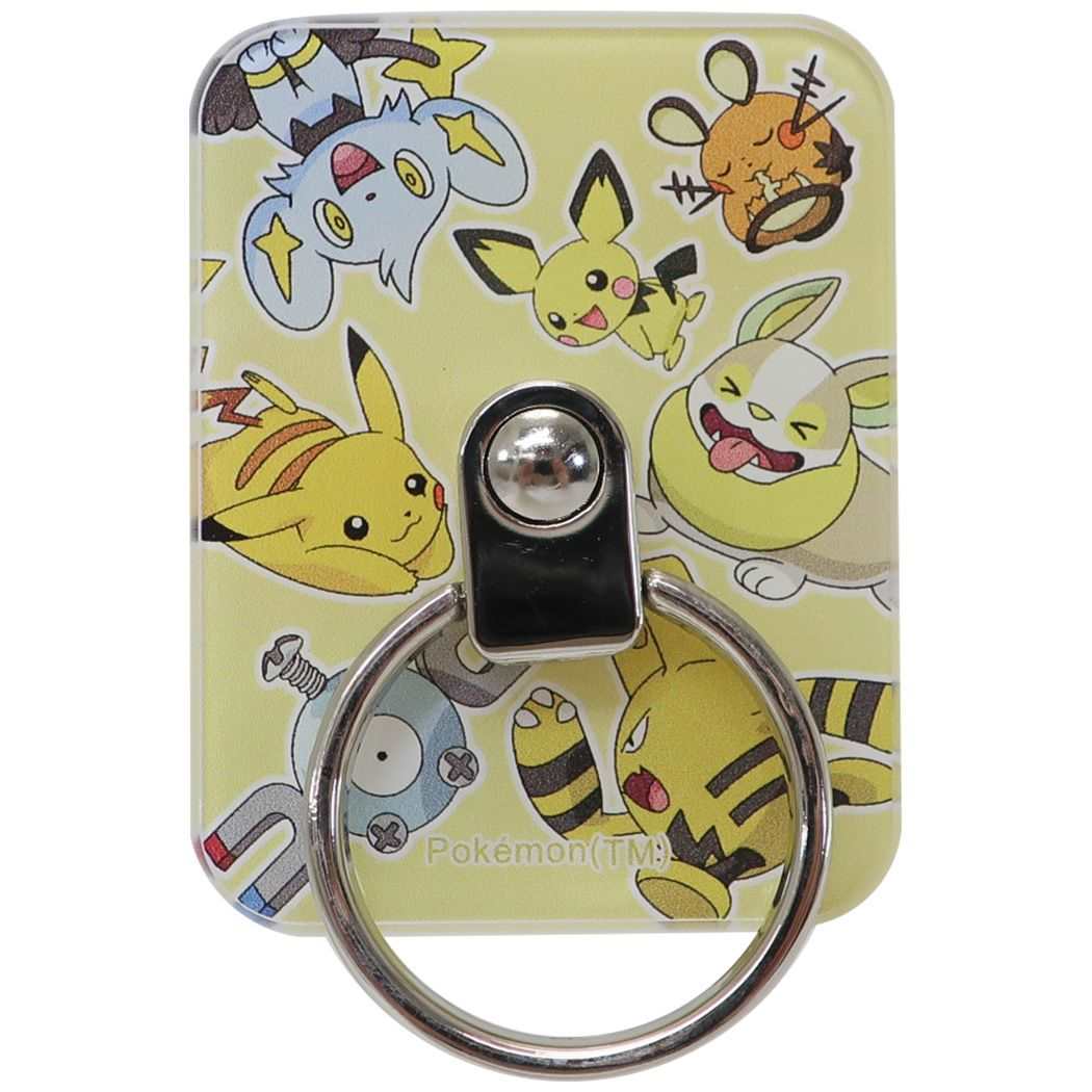 ポケットモンスター キャラクター スマホアクセ マルチリング でんきタイプ ポケモン