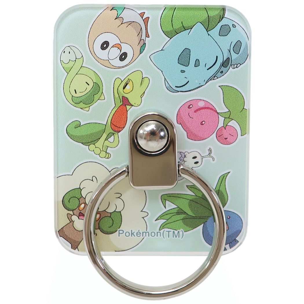 ポケットモンスター スマホアクセ マルチリング くさタイプ ポケモン グルマンディーズ