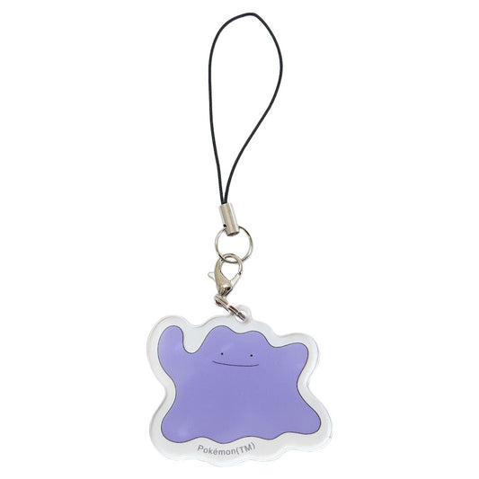 ポケットモンスター キーホルダー モバイルアクリルストラップ メタモン ポケモン グルマンディーズ