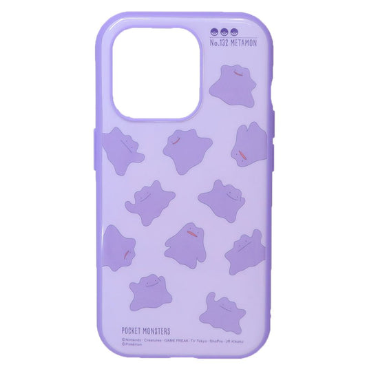 ポケットモンスター ポケモン キャラクター iPhone15 IIIIfit 2023 iPhone 6.1 inch 3 LENS model対応ケース メタモン iPhone15Pro