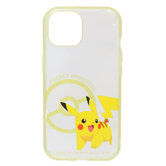 ポケットモンスター グッズ iPhone15 キャラクター IIIIfit Clear 2023 iPhone 6.1 inch 2 LENS model/14/13対応ケース ピカチュウ iPhone15/14/13