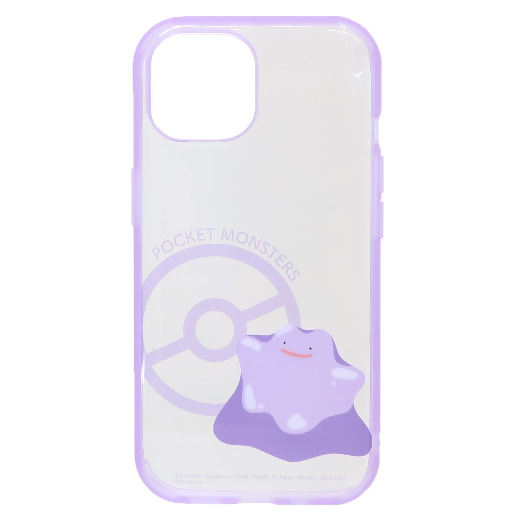 ポケットモンスター ポケモン キャラクター iPhone15 IIIIfit Clear 2023 iPhone 6.1 inch 2 LENS model/14/13対応ケース