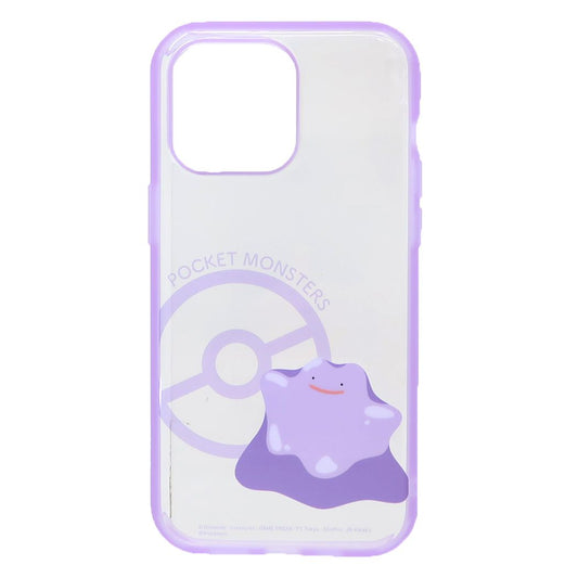 ポケットモンスター グッズ iPhone15 キャラクター IIIIfit Clear 2023 iPhone 6.1 inch 3 LENS model対応ケース メタモン iPhone15Pro