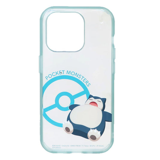 ポケットモンスター グッズ iPhone15 キャラクター IIIIfit Clear 2023 iPhone 6.1 inch 3 LENS model対応ケース カビゴン iPhone15Pro