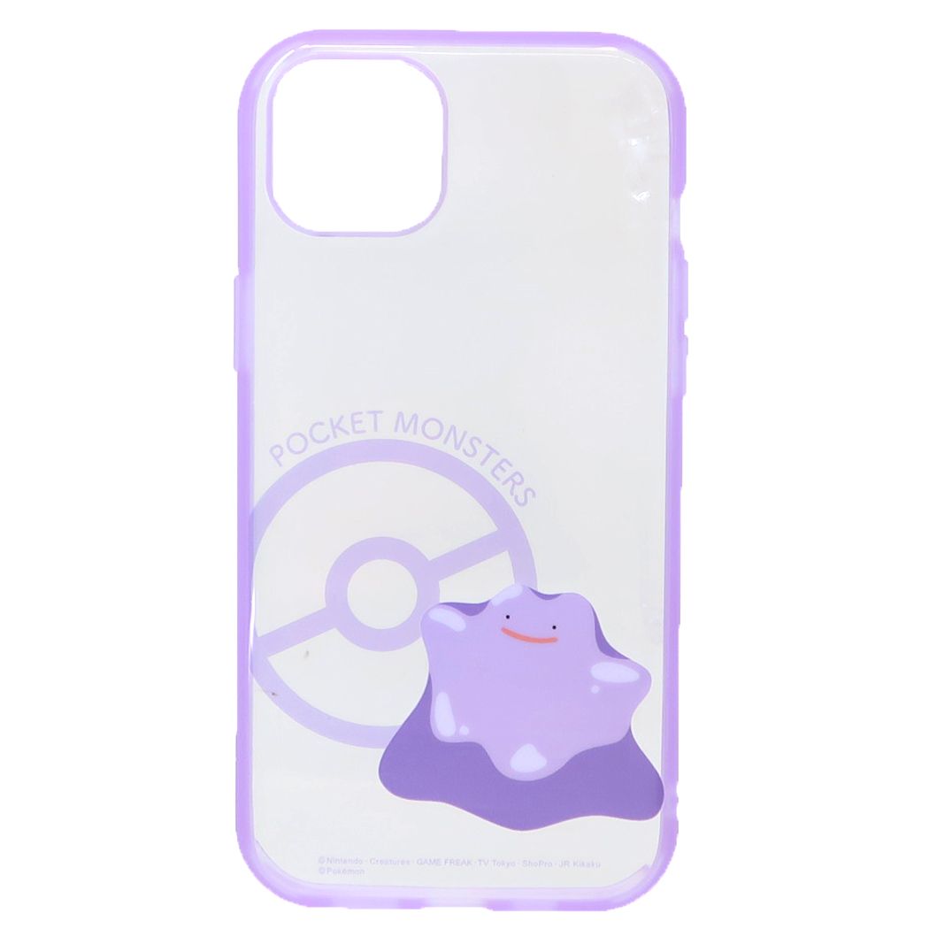 ポケットモンスター IIIIfit Clear 2023 iPhone 6.7inch_2 LENS model/14 Plus対応 ケース iPhone15 メタモン iPhone15Plus/14 Plus ポケモン キャラクター