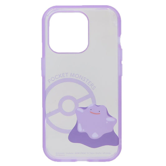 ポケットモンスター グッズ iPhone15 キャラクター IIIIfit Clear 2023 iPhone 6.7 inch 3 LENS model対応ケース メタモン iPhone15ProMax