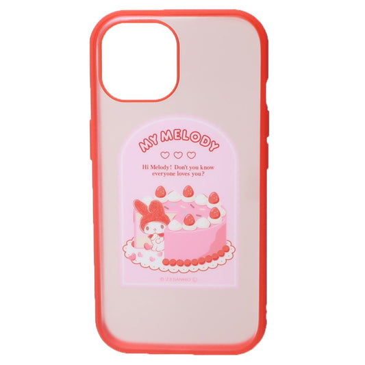 マイメロディ キャラクター iPhone15 IIIIfit Clear 2023 iPhone 6.1 inch 2 LENS model/14/13対応ケース iPhone15/14/13