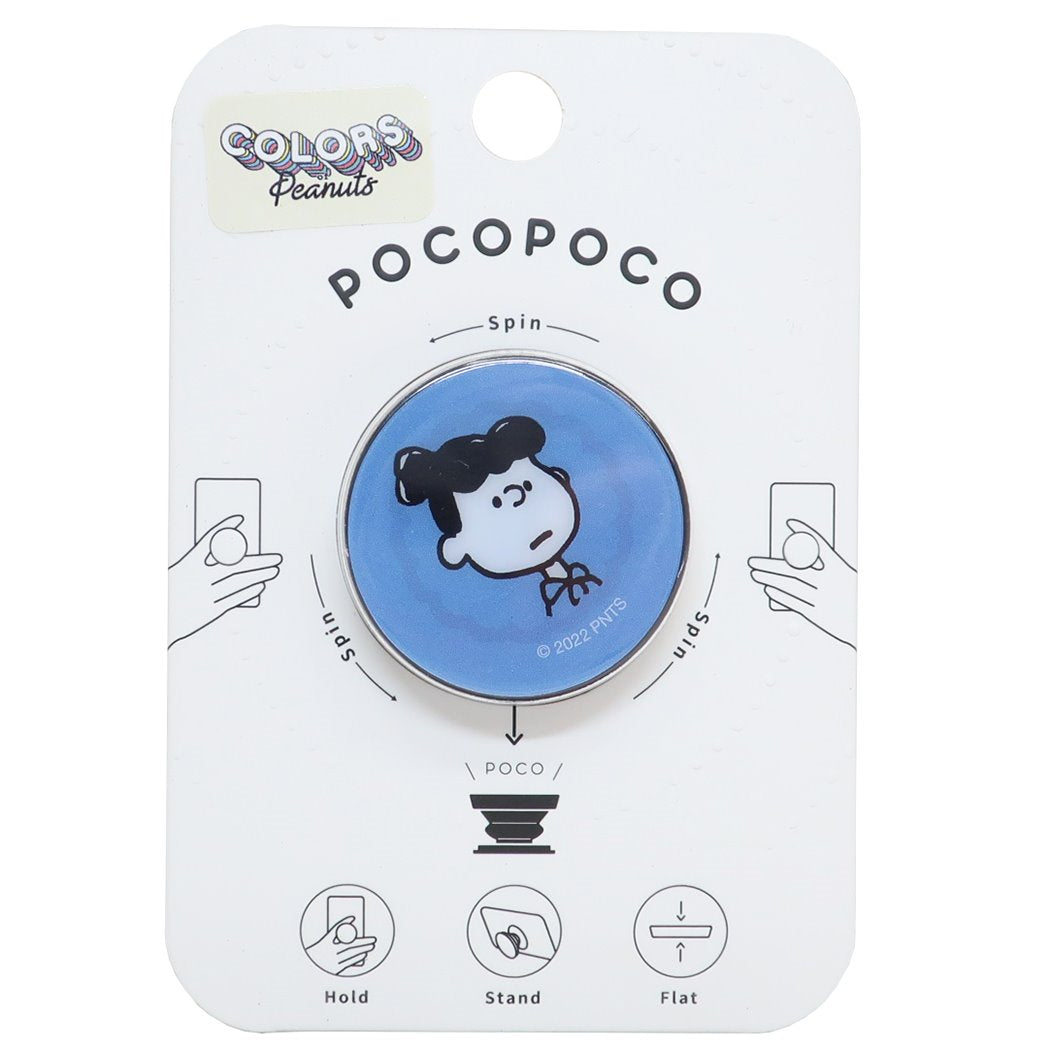 スヌーピー グッズ スマホアクセ キャラクター pocopoco ポコポコ バイオレット プレゼント 男の子 女の子 ギフト