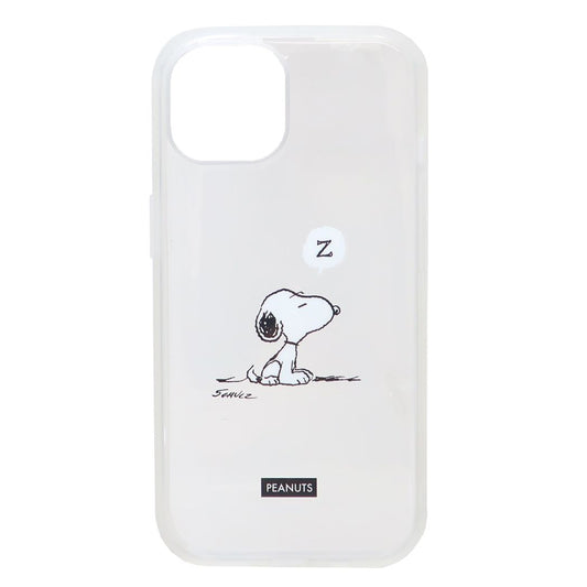 スヌーピー キャラクター iPhone15 IIIIfit Clear 2023 iPhone 6.1 inch 2 LENS model/14/13対応ケース アイフォン iPhone15/14/13 ピーナッツ
