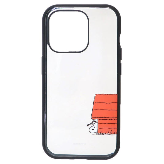 スヌーピー キャラクター iPhone15 IIIIfit Clear 2023 iPhone 6.1 inch 3 LENS model対応ケース ドッグハウス iPhone15Pro ピーナッツ