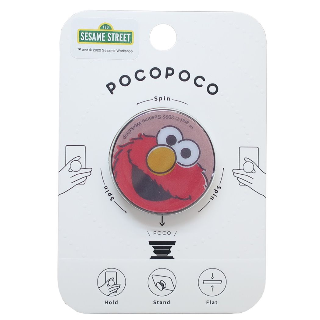 セサミストリート キャラクター スマホアクセ pocopoco ポコポコ エルモ プレゼント 男の子 女の子 ギフト