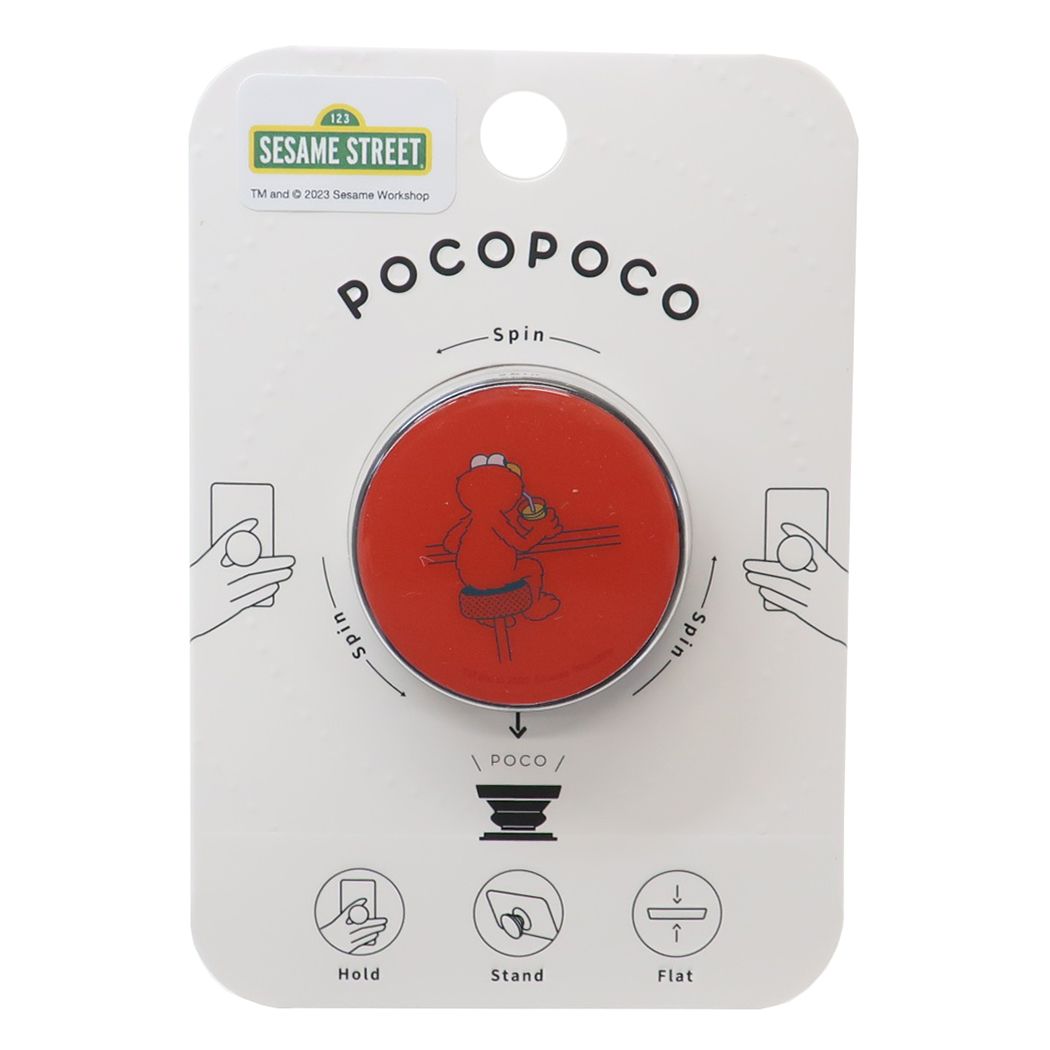 セサミストリート グッズ スマホアクセ キャラクター POCOPOCO エルモ