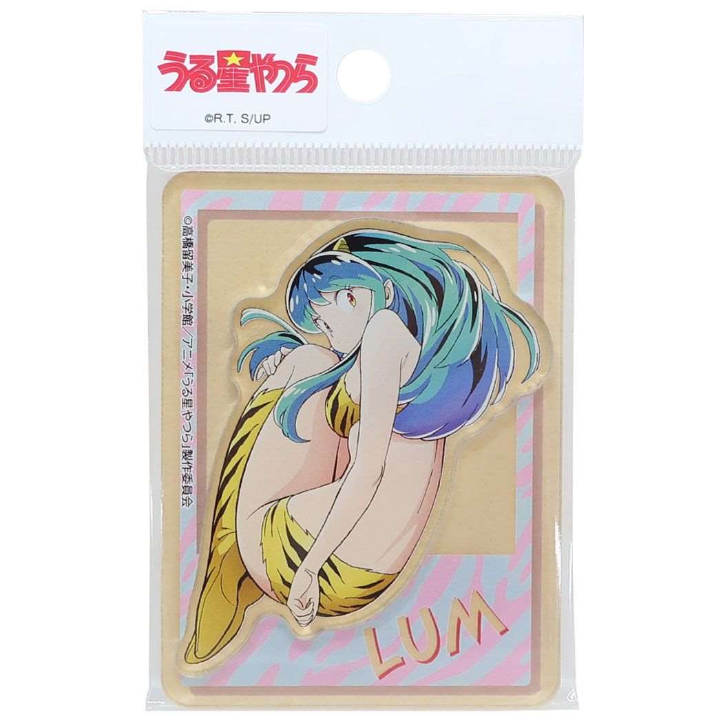 うる星やつら アクリルシール キャラスタムステッカーBIG ラムA グルマンディーズ