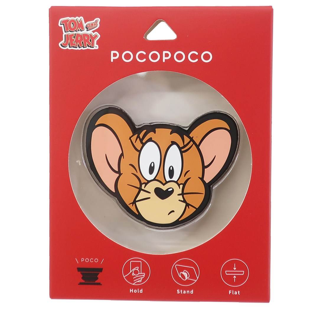トムとジェリー キャラクター ダイカットソフト pocopoco スマホアクセ JERRY ワーナーブラザース グッズ プレゼント 男