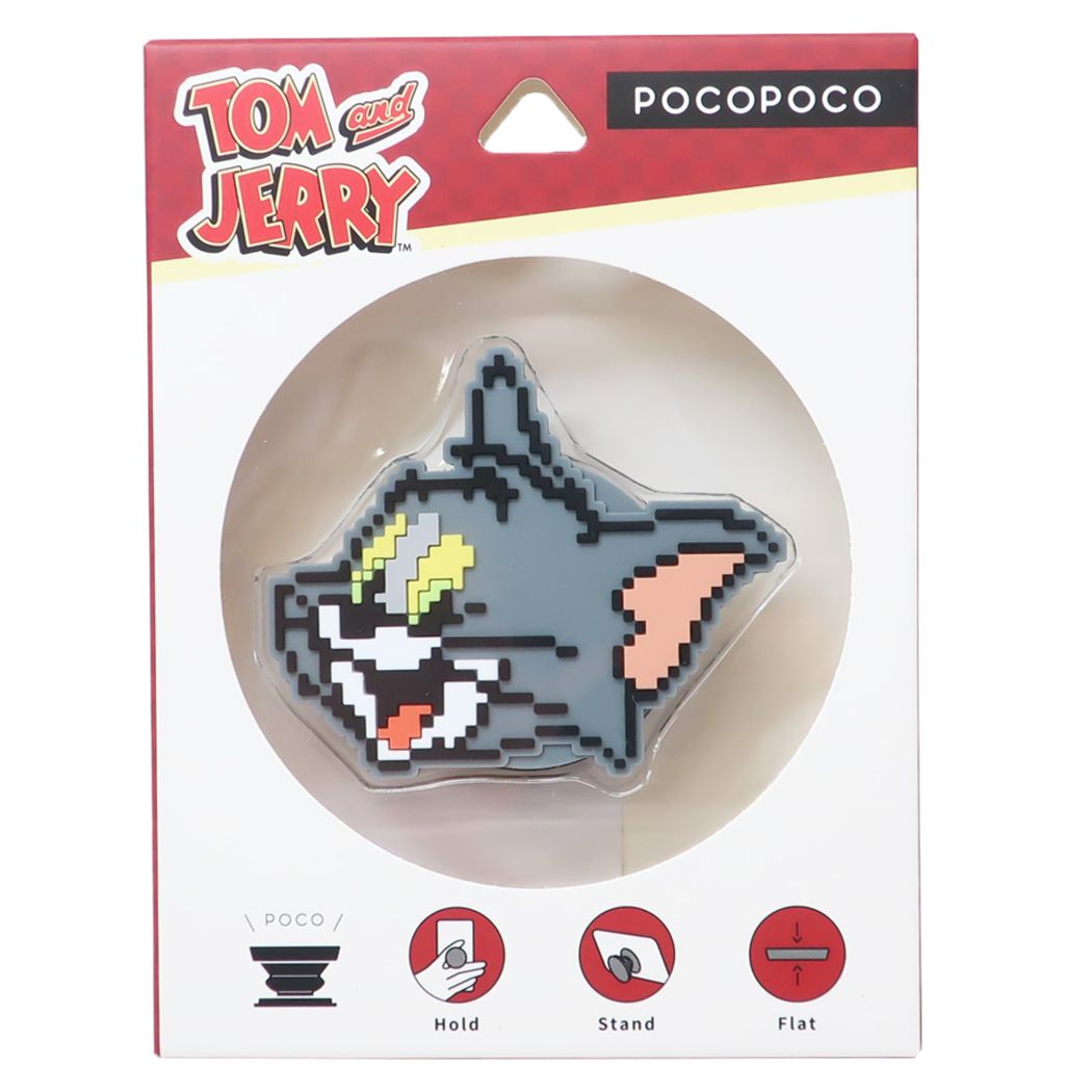 トムとジェリー ワーナーブラザース キャラクター スマホアクセ ダイカットソフトpocopoco ポコポコ トム