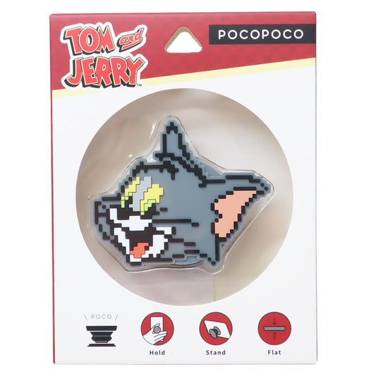 トムとジェリー ワーナーブラザース キャラクター スマホアクセ ダイカットソフトpocopoco ポコポコ トム