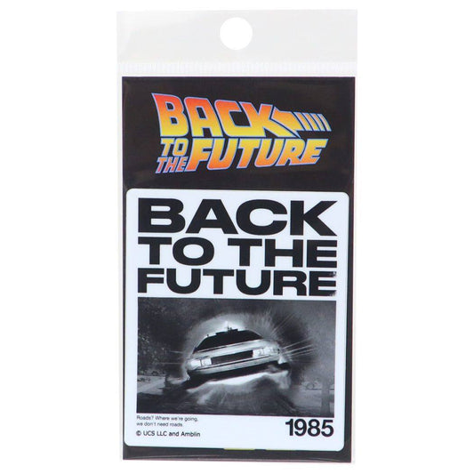 ダイカットステッカー ビニールステッカー バックトゥザフューチャー ダイカットシール ゼネラルステッカー BACK TO THE FUTURE 1985
