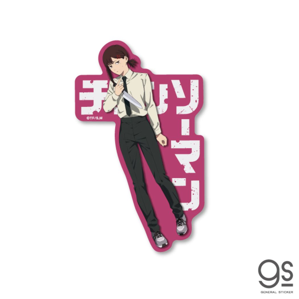 チェンソーマン ダイカットステッカー ビニールシール コベニ 少年ジャンプ アニメキャラクター