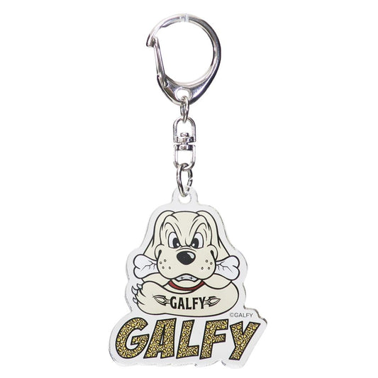 キーリング キャラクター GALFY ガルフィー ダイカット アクリル キーホルダー ロゴアニマル柄 プレゼント 男の子 女の子 ギフ