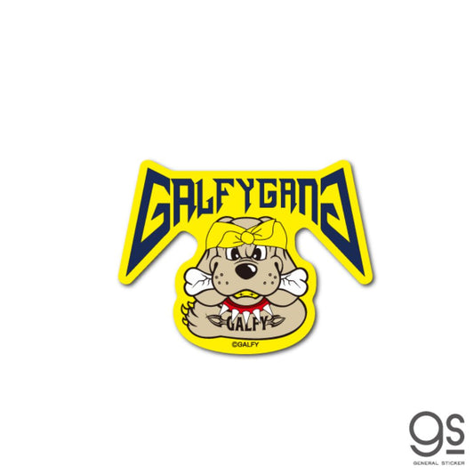 GALFY ダイカットミニステッカー ビニールシール キャラクター GALFYGANG