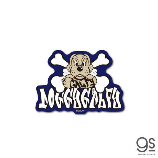 GALFY ダイカットミニステッカー ビニールシール DOGGYGALFY キャラクター