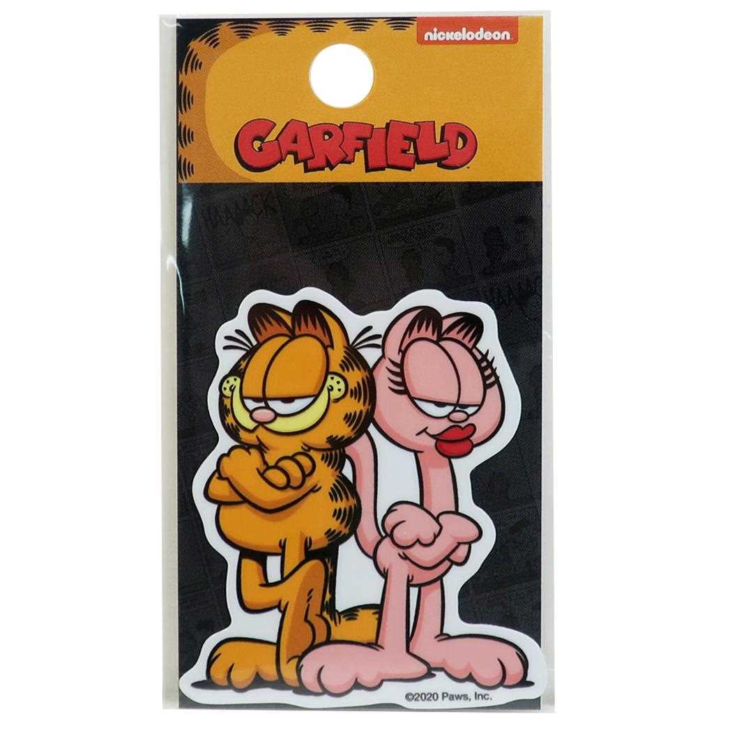 ガーフィールド ステッカー ダイカット ミニ ステッカー ガーフィールド＆アーリーン EXPRESSION GARFIELD ゼネラルステッカー DE