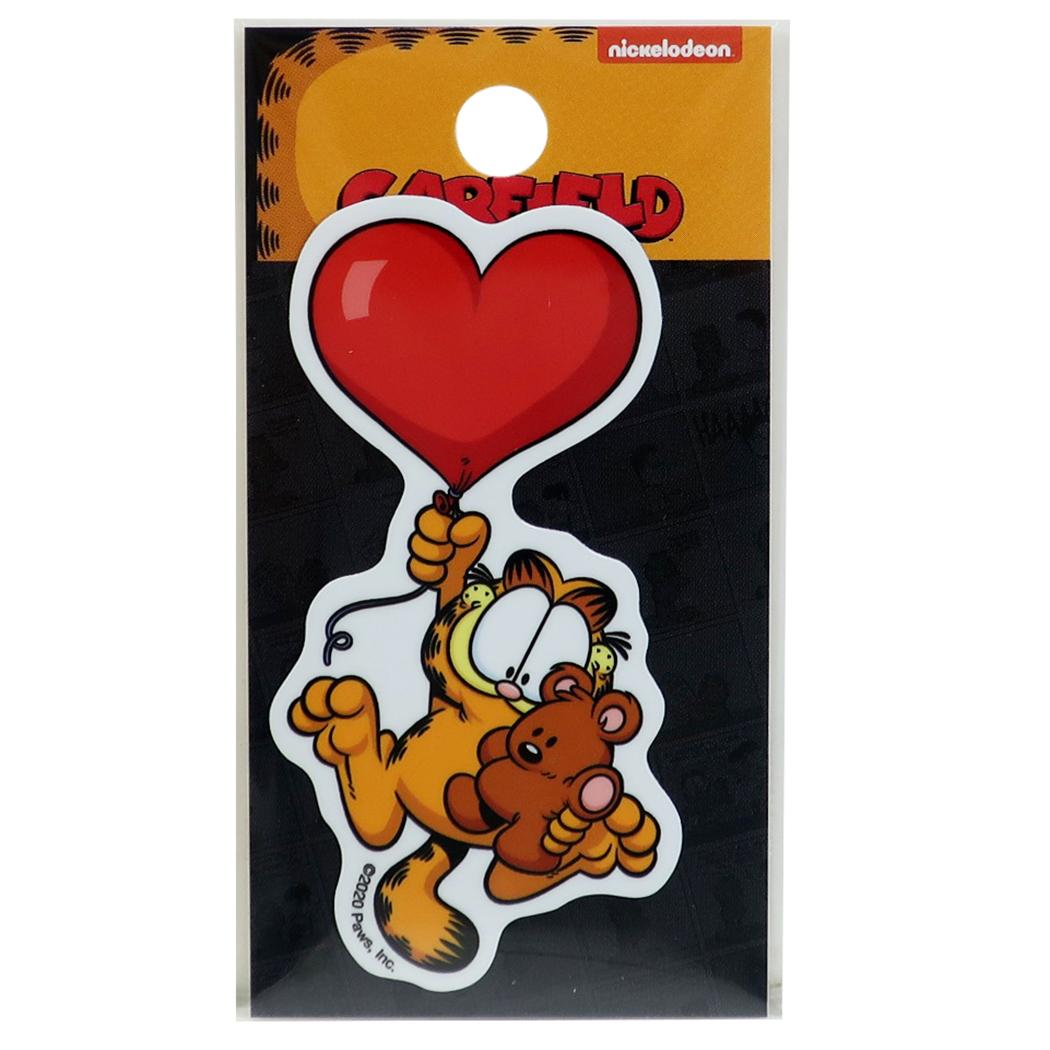 ステッカー ガーフィールド ダイカット ミニ ステッカー バルーン EXPRESSION GARFIELD ゼネラルステッカー DECOシール かわい
