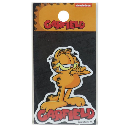 ガーフィールド グッズ ステッカー EXPRESSION GARFIELD キャラクター ダイカット ミニ ステッカー グッド プレゼント