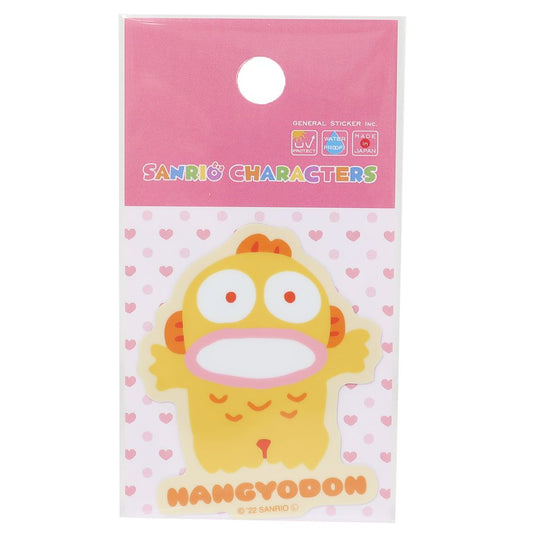 ハンギョドン グッズ ビニールシール キャラクター ダイカット カラフル ミニステッカー 黄色 プレゼント 男の子 女の子 ギフト