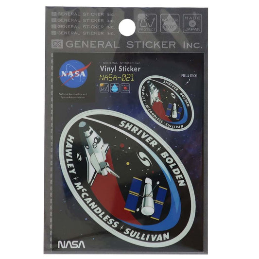 ビッグ シール ビニール ステッカー NASA ナサ021 耐水耐光仕様 プレゼント 男の子 女の子 ギフト
