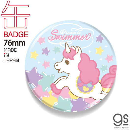 缶バッジ スイマー 76mm缶バッジ 01 SWIMMER ゼネラルステッカー