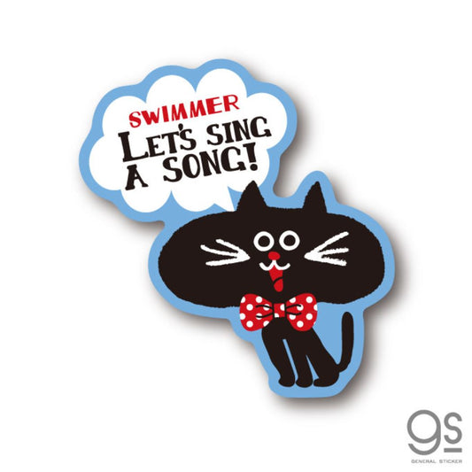 ダイカットビニールステッカー スイマー ダイカットシール SWIMMER ゼネラルステッカー 04