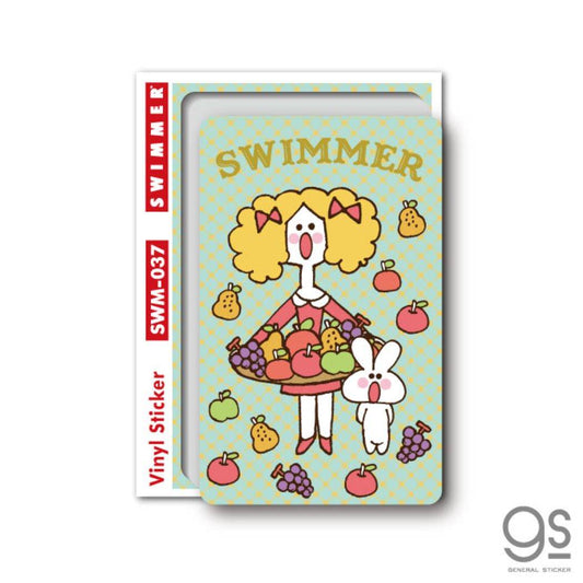 ミニシール スイマー ミニステッカー 07 SWIMMER ゼネラルステッカー