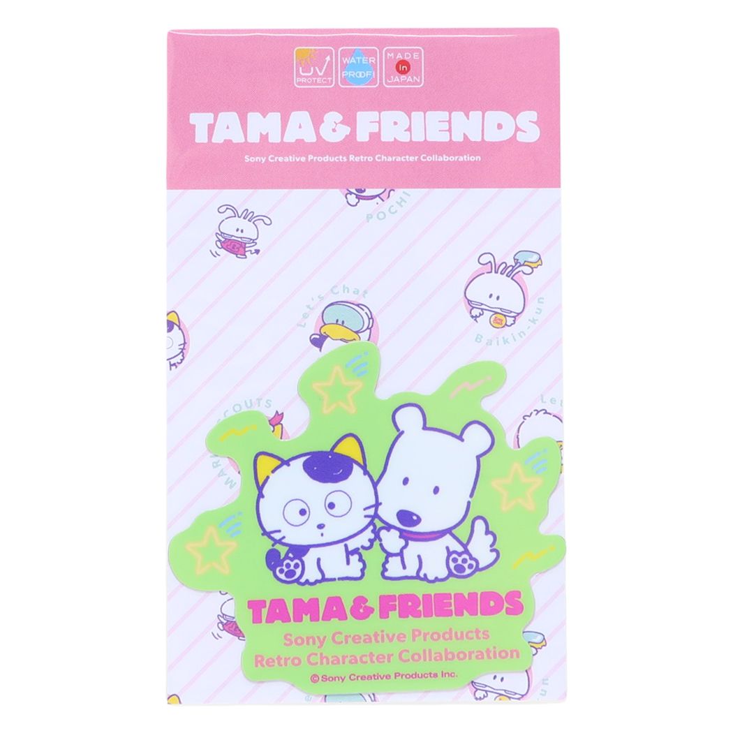タマ＆フレンズ キャラクター ダイカットシール ダイカットステッカー タマ＆ポチ