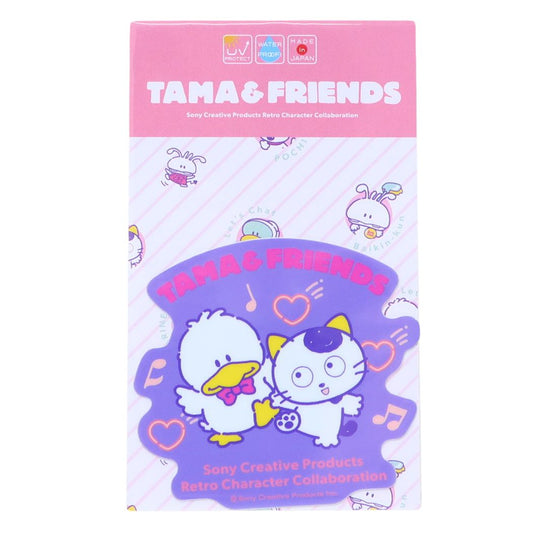タマ＆フレンズ ダイカットシール ダイカットステッカー タマ＆バッツィ ダック ゼネラルステッカー