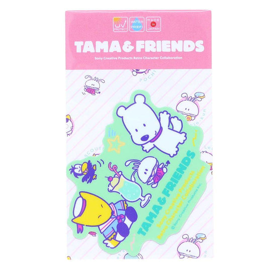 タマ＆フレンズ ダイカットシール ダイカットステッカー クリームソーダ ゼネラルステッカー