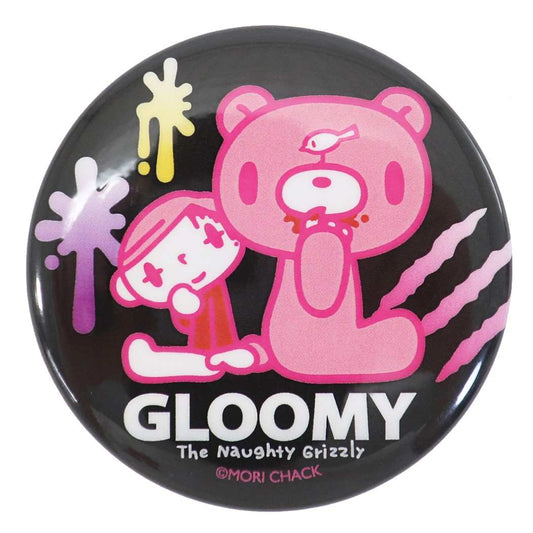 グルーミー 56mm ビッグ カンバッジ 缶バッジ Eタイプ 森チャック キャラクター プレゼント 男の子 女の子 ギフト