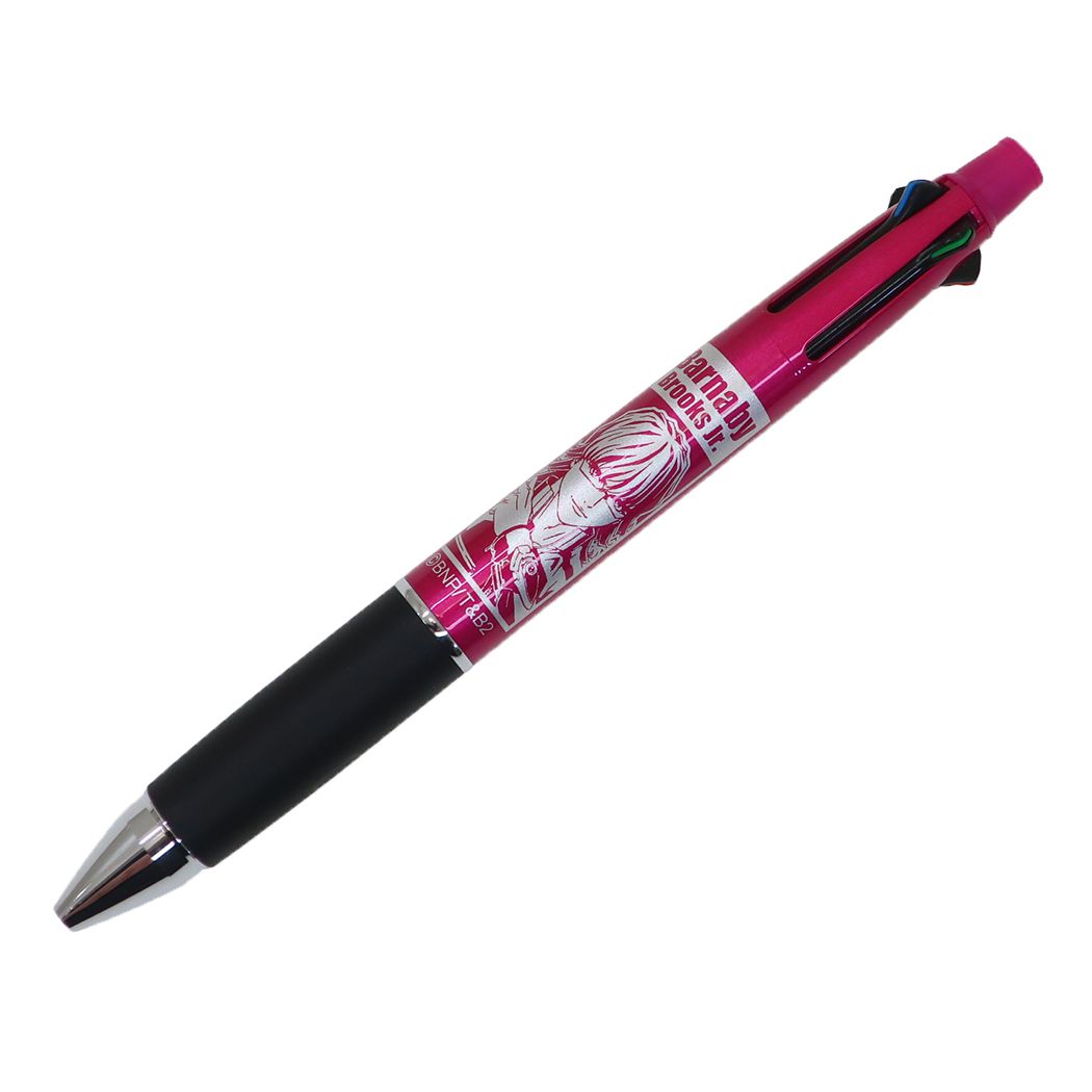 タイガー＆バニー2 シャープペン＆4色ボールペン ジェットストリーム4＆1 ボール径0.5mm 芯径0.5mm バーナビー ブルックス Jr. TIGER＆BUNNY2 ヒサゴ