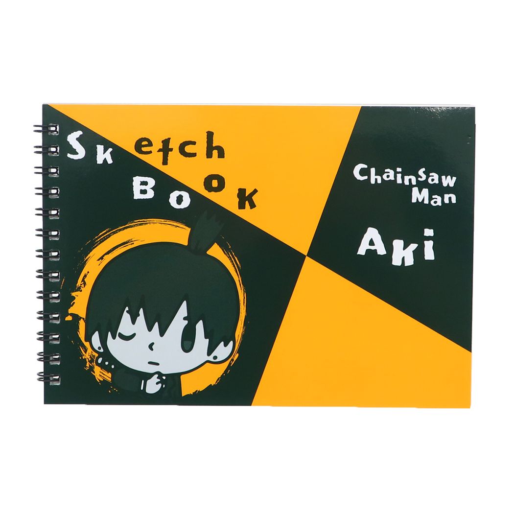 チェンソーマン グッズ お絵かき帳 アニメキャラクター 図案スケッチブック 早川アキ
