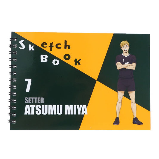 ハイキュー！！ 図案スケッチブック 少年ジャンプ お絵かき帳 アニメキャラクター 宮侑