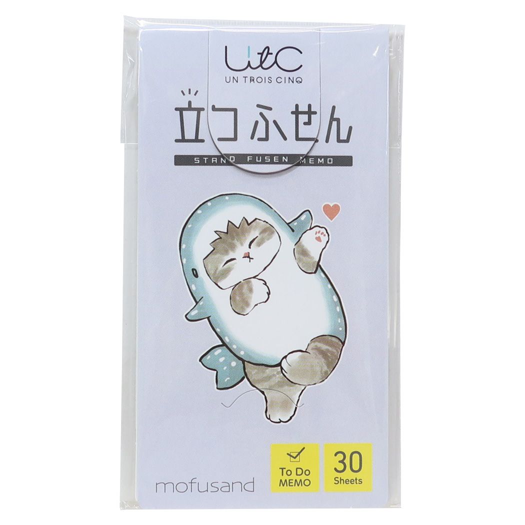 モフサンド 付箋 立つふせん サメにゃんTODO mofusand ヒサゴ
