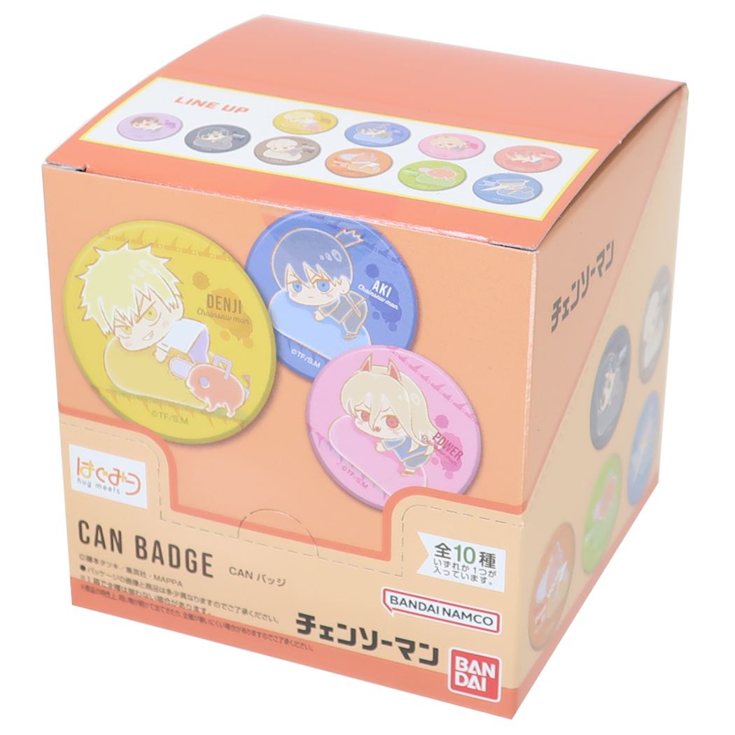 チェンソーマン CANバッジ全10種 10個入セット 缶バッジ はぐみーつ 少年ジャンプ アニメキャラクター