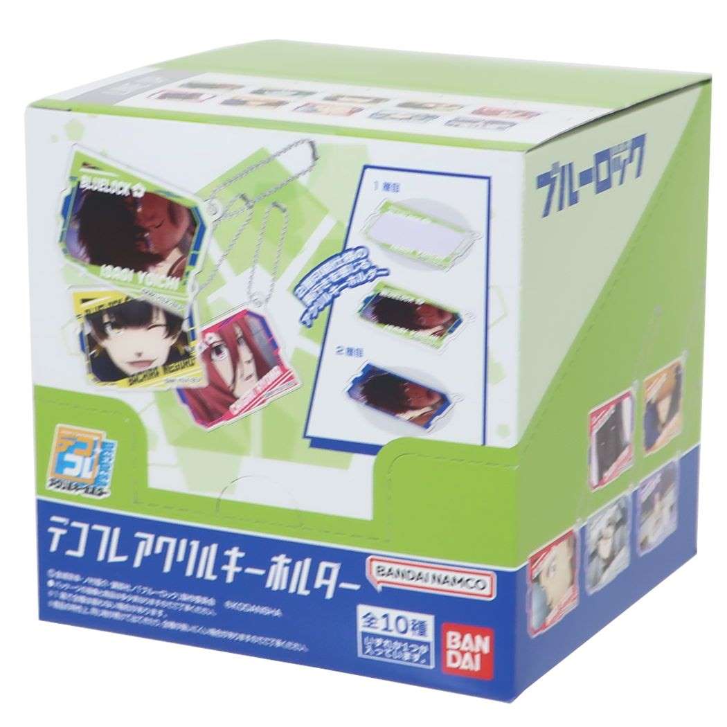 ブルーロック デコフレアクリルキーホルダー 全10種 10個入セット キーチェーン 少年マガジン アニメキャラクター