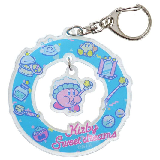 星のカービィ キャラクター キーホルダー ゆらっとアクリルキーホルダー スウィートドリームス 3.ブルー