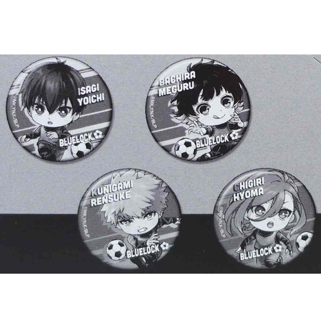 ブルーロック 少年マガジン アニメキャラクター 缶バッジ ゆるすた CANバッジ 全8種